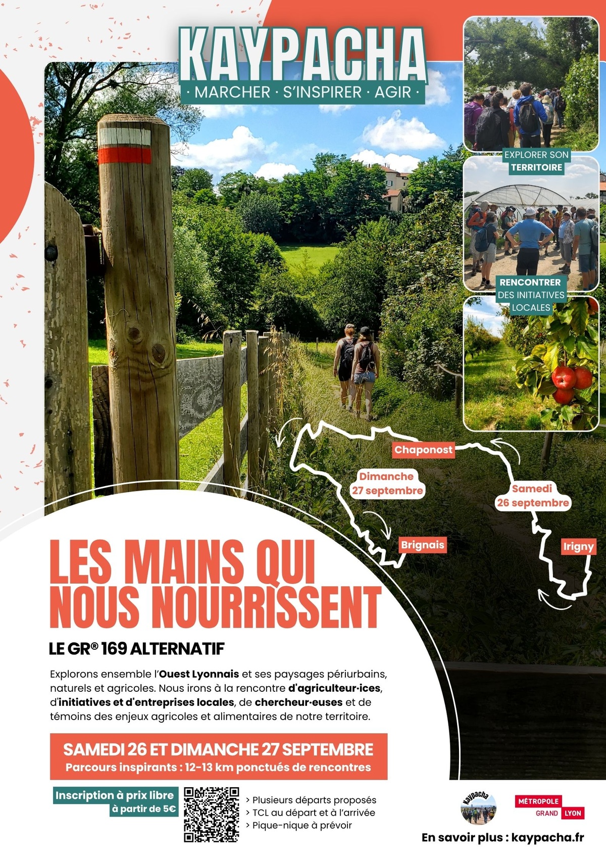 Marche "Les mains qui nous nourrissent"