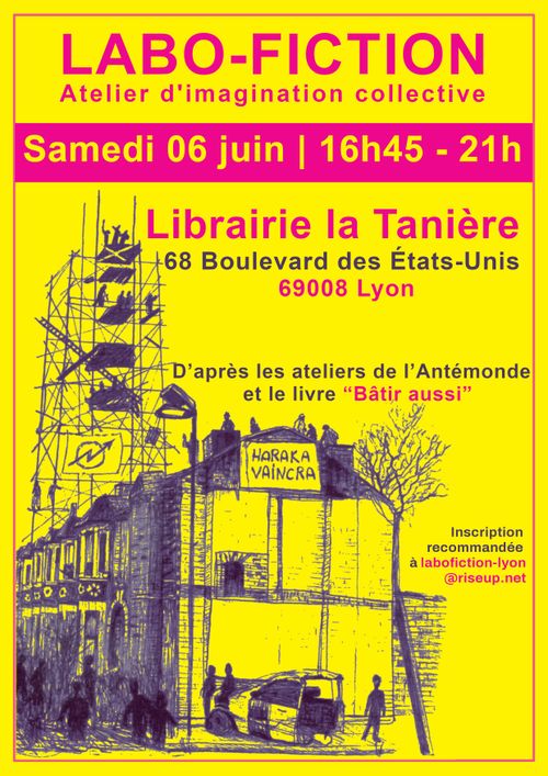 Atelier-labofiction à partir de l’utopie « Bâtir aussi »