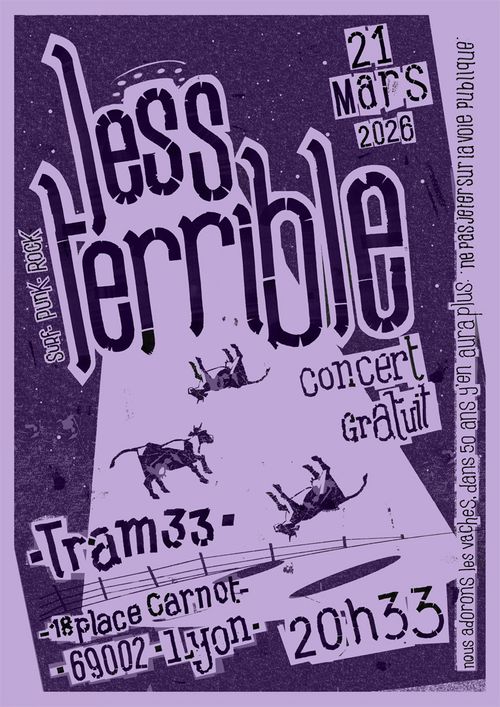 Concert Less Terrible (surf / punk / rock)