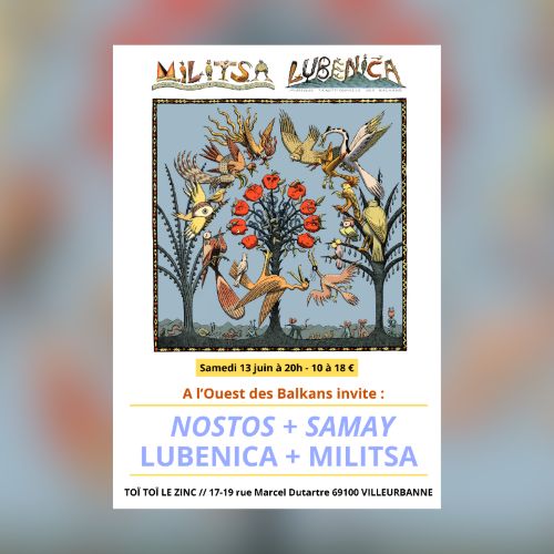  A l'Ouest des Balkans invite Nostos et Samay