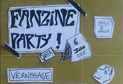 Vernissage Expo fanzines queers & lesb1 « Les ciseaux fanzine »