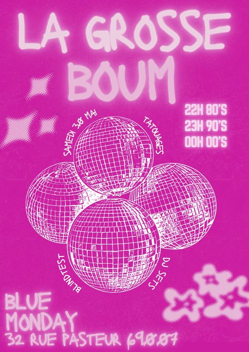 LA GROSSE BOUM / DJ SETS - BLINDTEST - TATOUAGES ÉPHÉMÈRES - MATCH