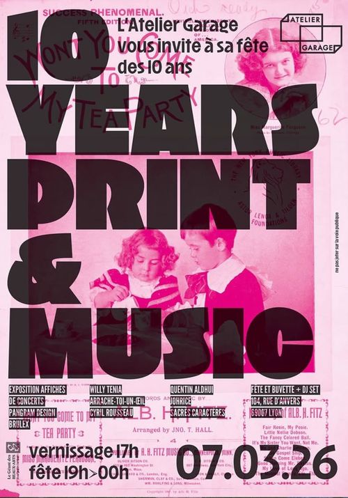 10 years print & music
