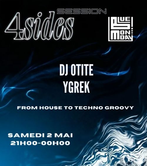 DJ SET 4SIDES SESSION FROM HOUSE TO TECHNO GROOVY