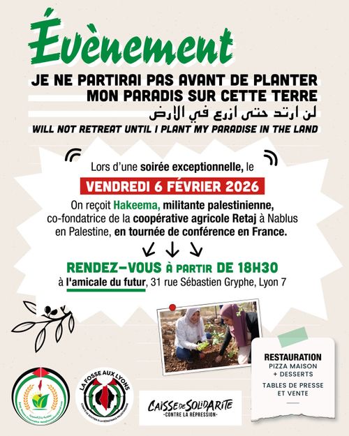 Discussion avec Hakeema, militante et co-fondatrice de la cooperative Retaj à Nablus en Palestine