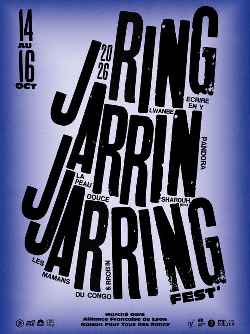 Jarring Fest’ 2026 · 3 jours, 3 lieux du 14 au 16 octobre