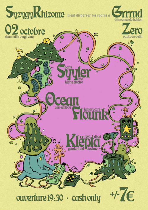 Oceanflounk + Klëpta + Syyler