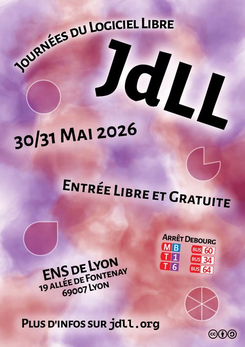 flyer des Journées du Logiciel Libre