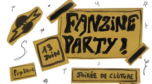 Fête de Clôture Expo fanzines queers & lesb1 « Les ciseaux fanzine »