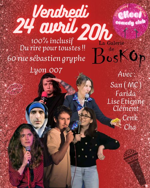 Scène ouverte : C Kool Comedy Club