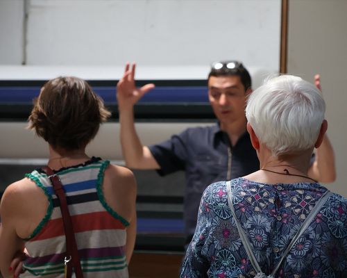 Visites sur le pouce - Côté coulisses