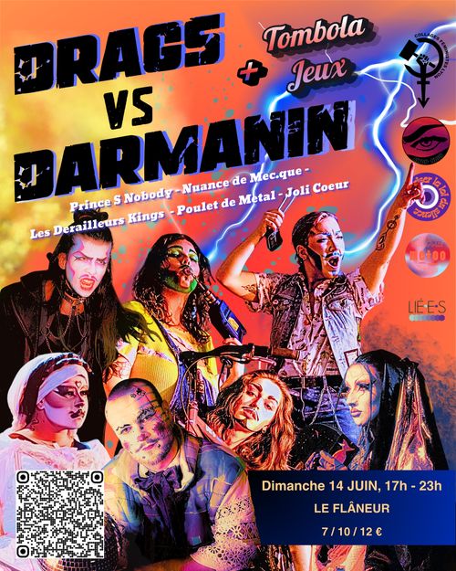 Soirée de soutien DRAGS VS DARMANIN
