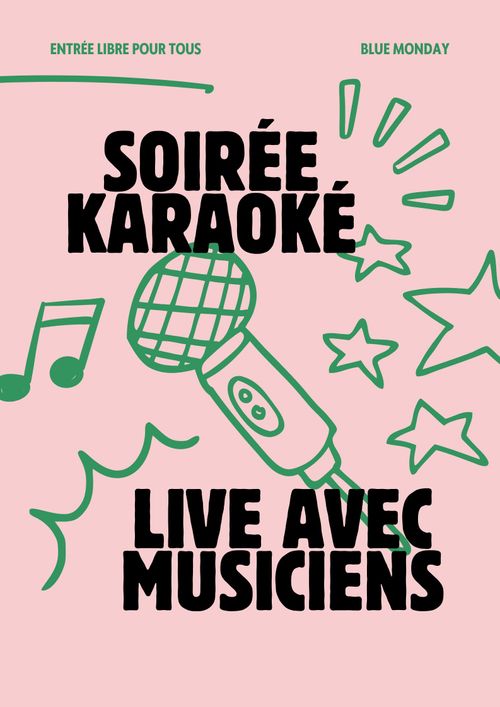 KARAOKE AVEC MUSICIENS LIVE !
