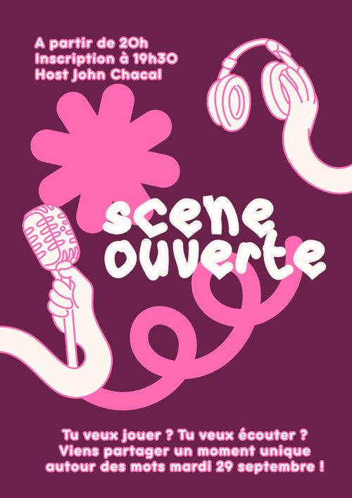 SCÈNE OUVERTE DU BLUE MONDAY 