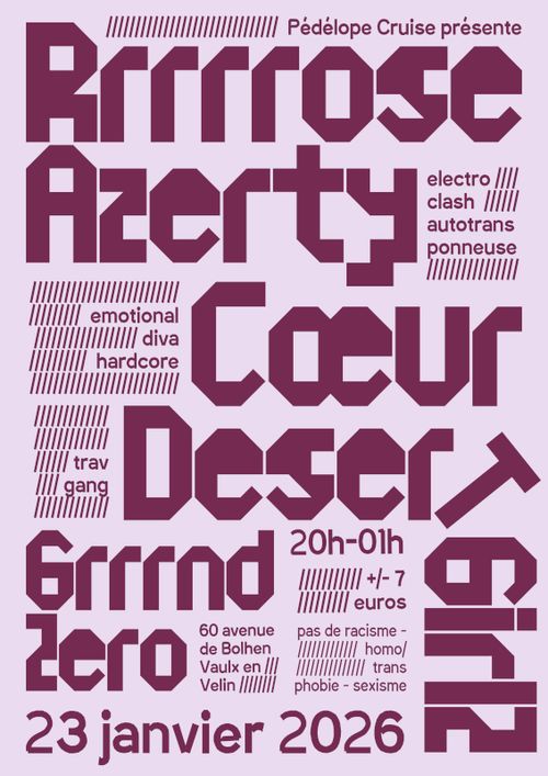 Cœur + Rrrrose Azerty + DeserTGirlZ