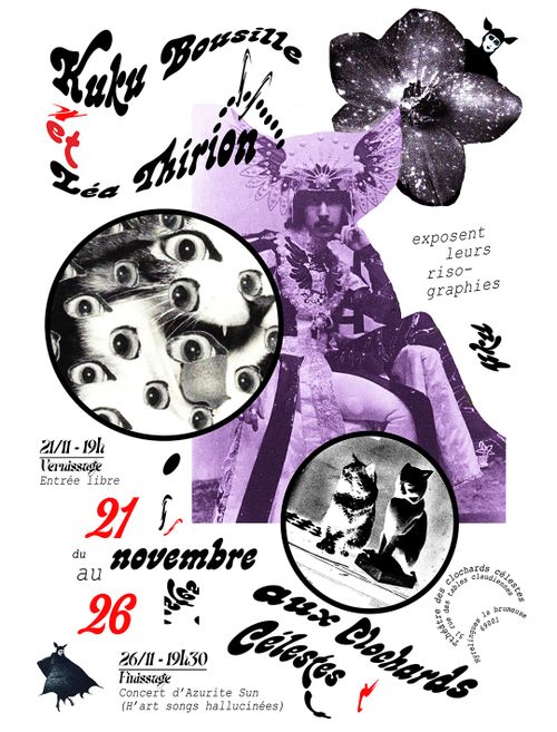 Concert d'Azurite Sun, finissage d'expo 