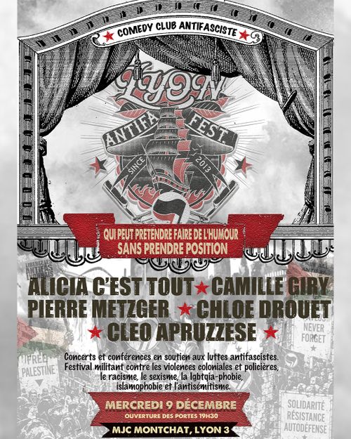 Comedy Club Antifasciste | MJC Montchat