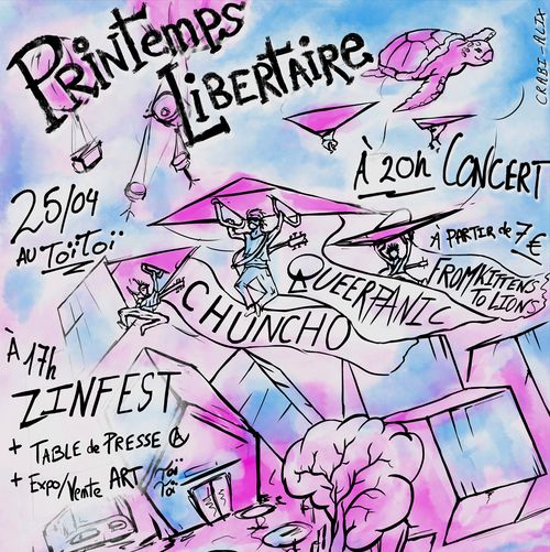 Soirée libertaire et punk