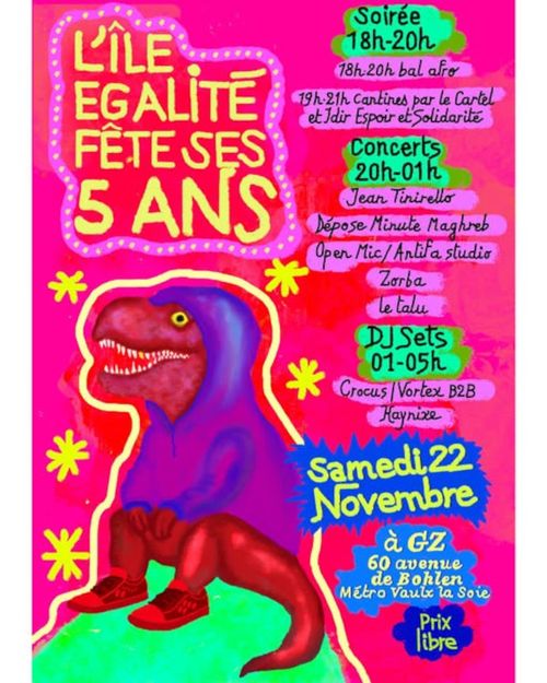 Anniversaire de l'Ile Égalité