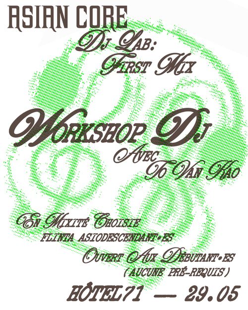 WORKSHOP DJ POUR FLINTA ASIODESCENDANT.ES