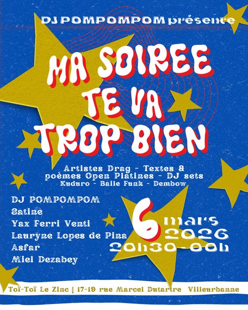 Ma soirée te va trop bien par DJ POMPOMPOM