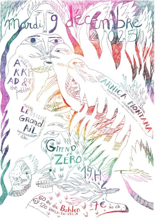 Le Grand AIL + Akkad & The Pebbles + Arnica Montana