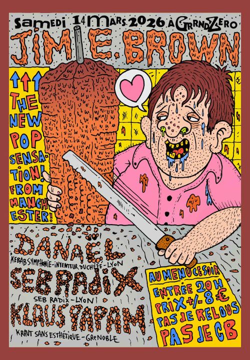 Jim E. Brown + Klaus Papam + Seb Radix + Danaël