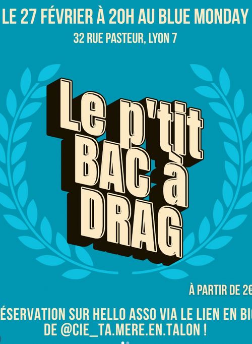 Le p'tit bac a drag ! 