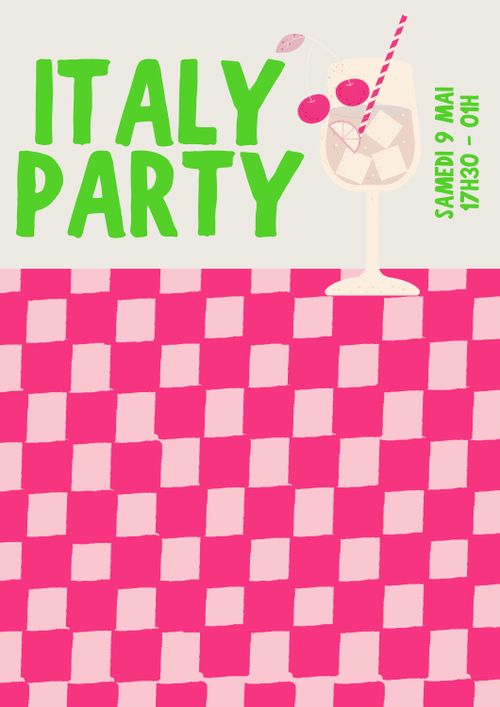 ITALY PARTY / ITALO DISCO ET BOISSONS PAS CHERES