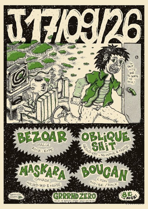 Bezoar + Boucan + Maskara + Oblique Shit