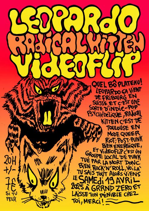 Leopardo + Radical Kitten + Videoflip