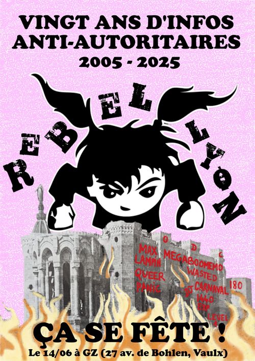 soirée des 20 ans de Rebellyon