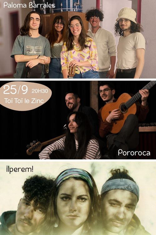 POROROCA + PALOMA BARRALES + ¡IPEREM!