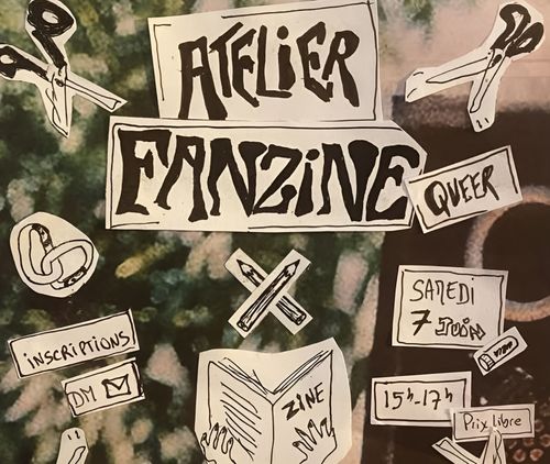 Atelier fanzine queer et linogravure