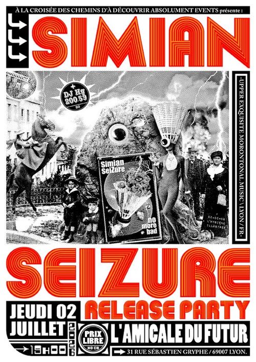 Simian Seizure release party
