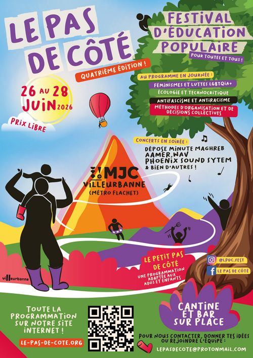 Le Pas de Côté - festival d'éducation populaire