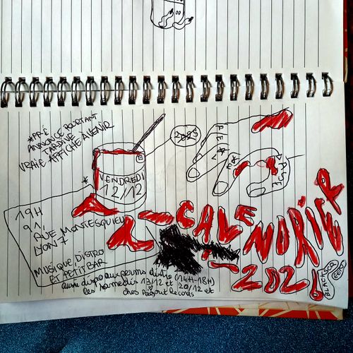 SORTIE DU CALENDRIER SERIGRAPHIE BLACKSCREEN 2026