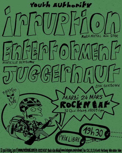 IRRUPTION + ENTERTORMENT + JUGGERNAUT