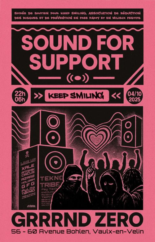 SAM 4/10 💙 🔊 Soirée de soutien à Keep Smiling 🔊 💙