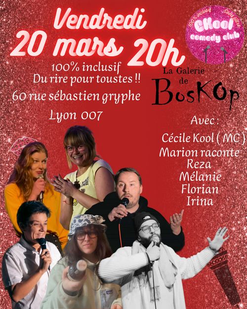 Scène ouverte : C Kool Comedy Club