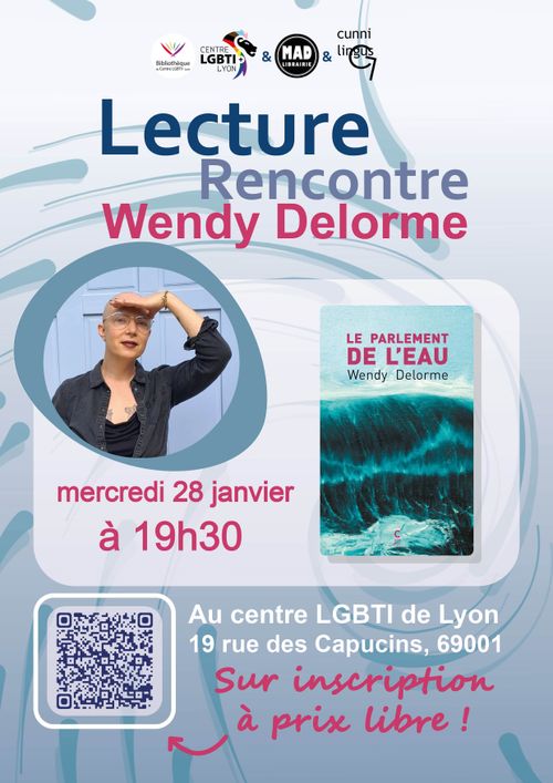 Lecture - Rencontre avec Wendy Delorme le 28 janvier 2026