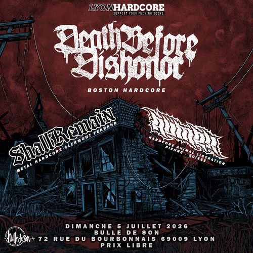 Death Before Dishonor (Boston hardcore) + Shall Remain + Rümex