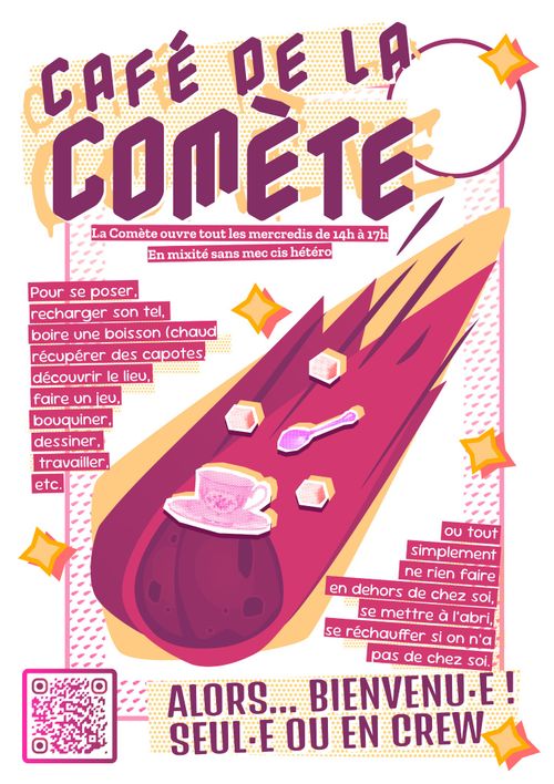 Le Café de La Comète (sans mec cis hétéro)
