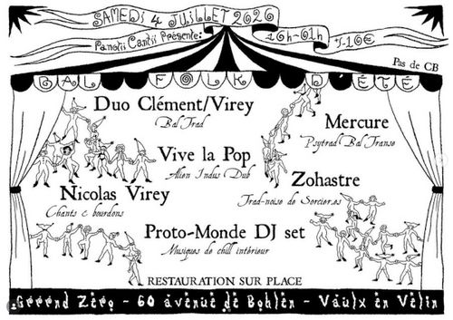 Panotii Cantii - Bal folk d'été ☀️