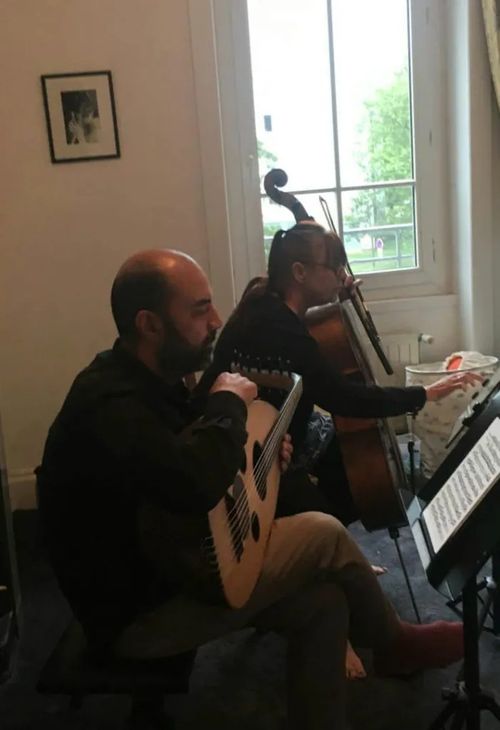 Concert de Basem Al-Ashkar et Emmanuelle Miton