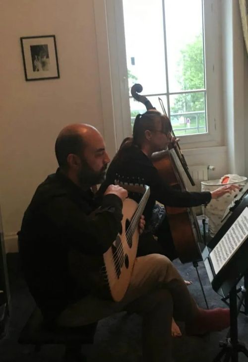 Concert de Basem Al-Ashkar et Emmanuelle Miton