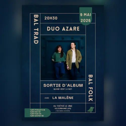 BAL FOLK // Sortie d'album du Duo Azare