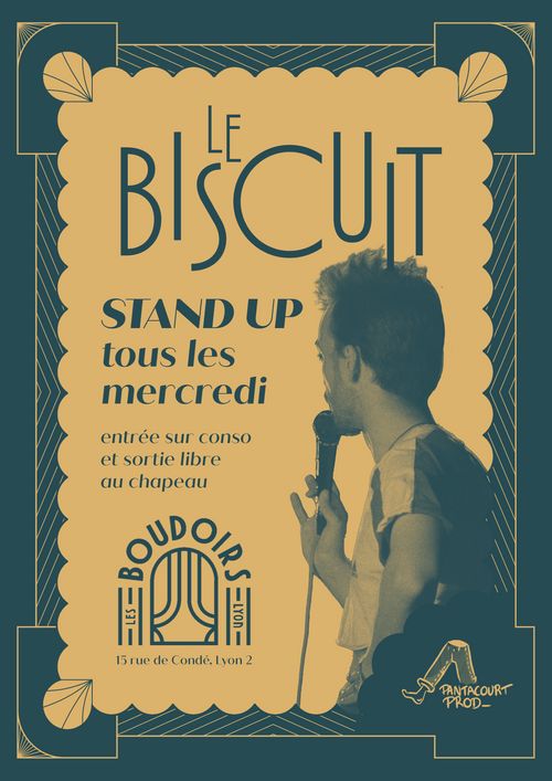 Le Biscuit - Stand up les mercredi aux Boudoirs
