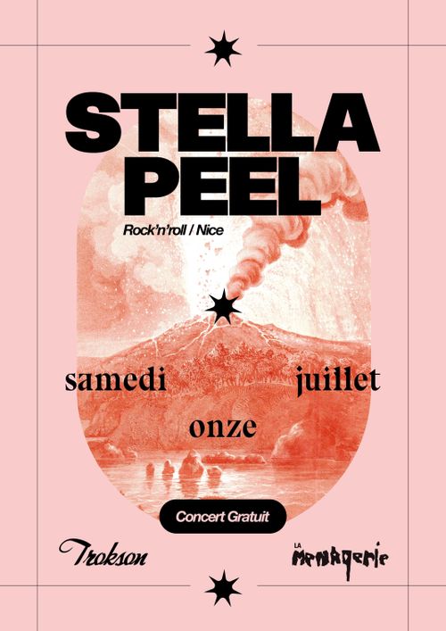 La Ménagerie présente STELLA PEEL (minimum rock'n'roll / Nice)