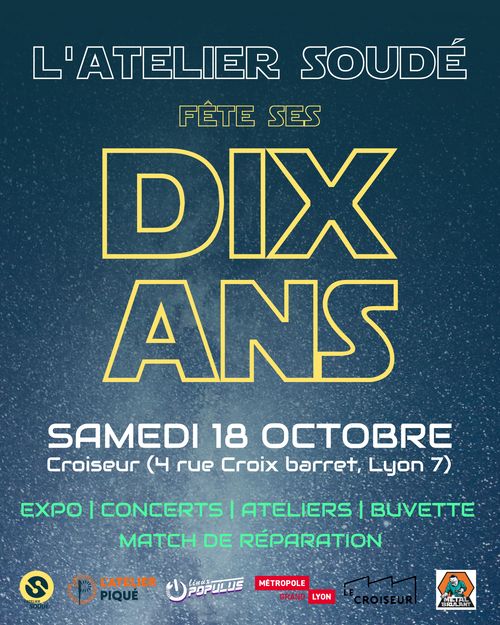 10 ans Atelier Soudé - TRÓPIKO SUR (AlZur Label) — Afro · Cumbia · Caraïbe + SURPRISE